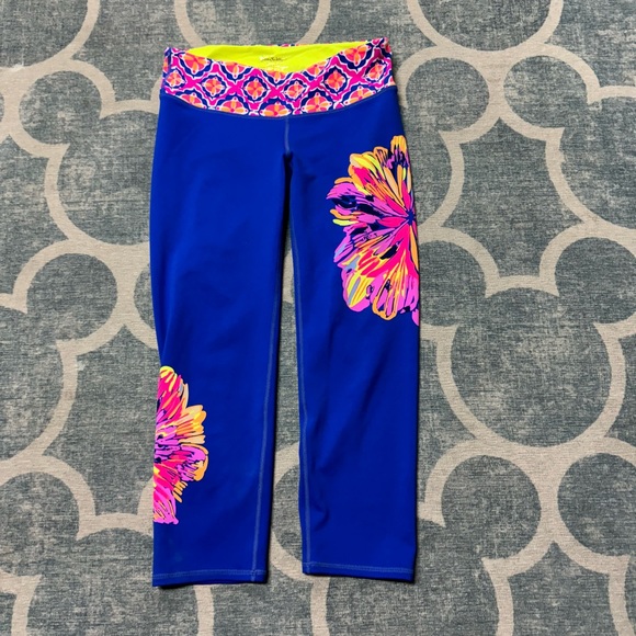 Ankle Cropped Leggings in Lilly 10% Cloud